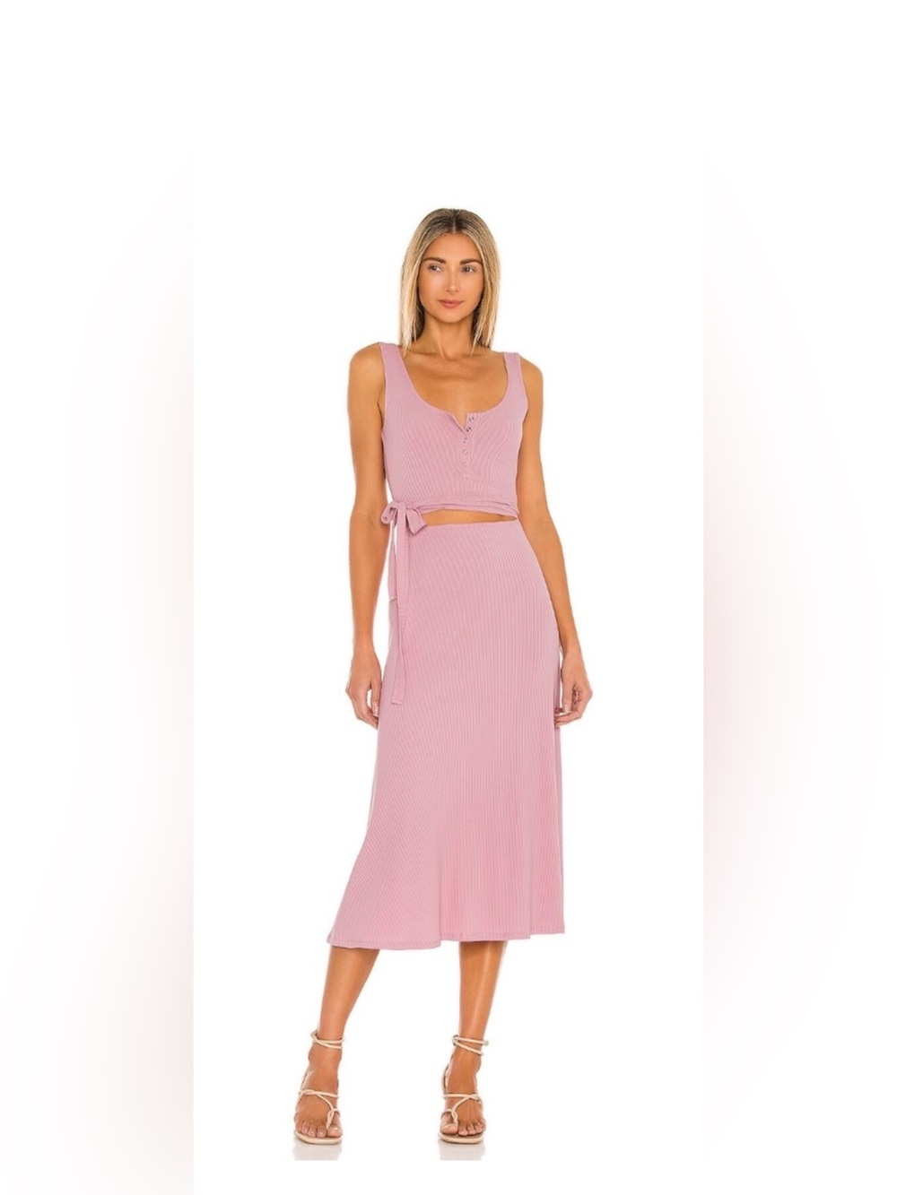Lovers & Friends Malone dress in peony